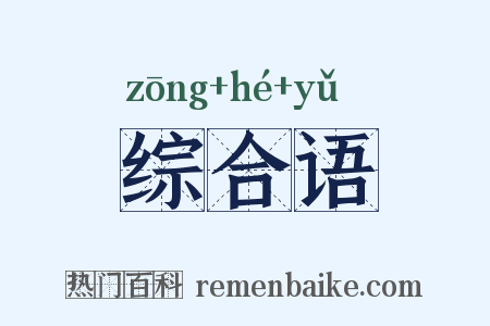 综合语是什么意思的图片